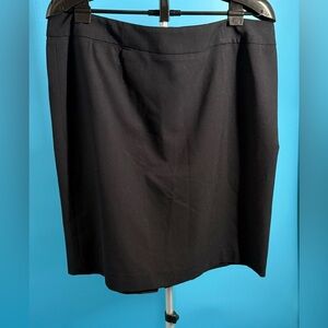 Calvin Klein Professional Polyester Skirt Classic Black Plus Size 16W